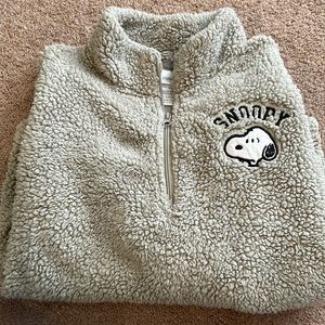 Snoopy Sherpa jacket